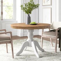 Wayfair round deals wood dining table